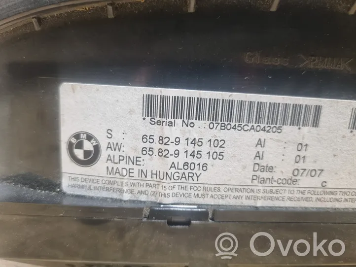 BMW 5 E60 E61 Monitori/näyttö/pieni näyttö 9145102