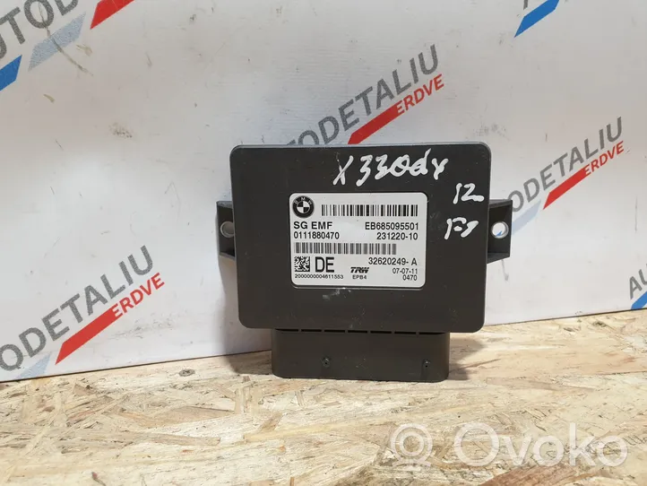 BMW X3 F25 Module de commande de frein à main 6850955