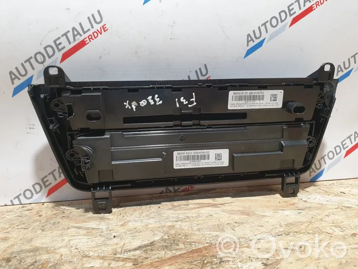 BMW 3 F30 F35 F31 Climate control unit 9384046