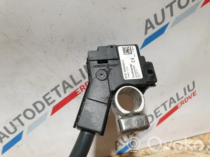 BMW 5 F10 F11 Câble négatif masse batterie 9302356