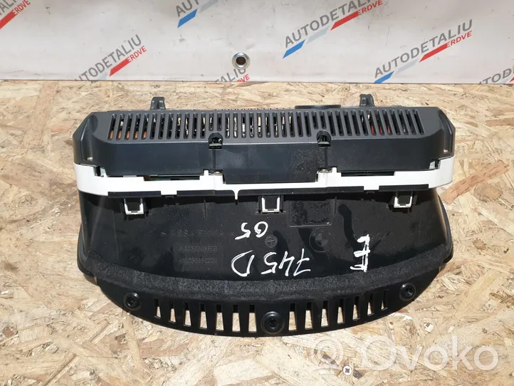 BMW 7 E65 E66 Tachimetro (quadro strumenti) 6956632