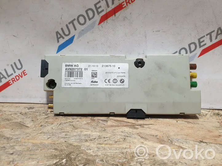 BMW 6 F12 F13 Amplificateur d'antenne 9257372