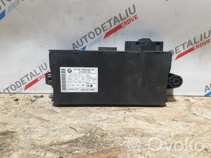 BMW 3 E90 E91 Unité de contrôle module CAS 9262361