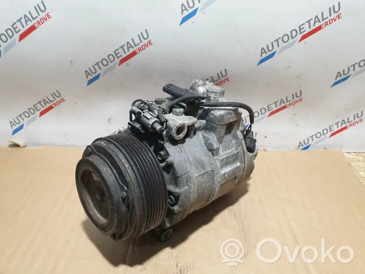 BMW X5 E70 Ilmastointilaitteen kompressorin pumppu (A/C) 6987890