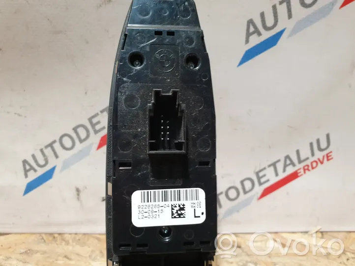 BMW 2 F22 F23 Interruptor del elevalunas eléctrico 9226265