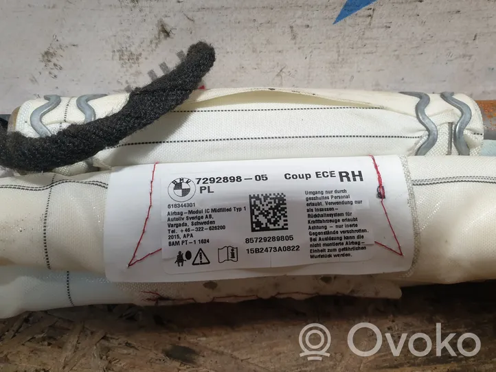 BMW 2 F22 F23 Roof airbag 7282898