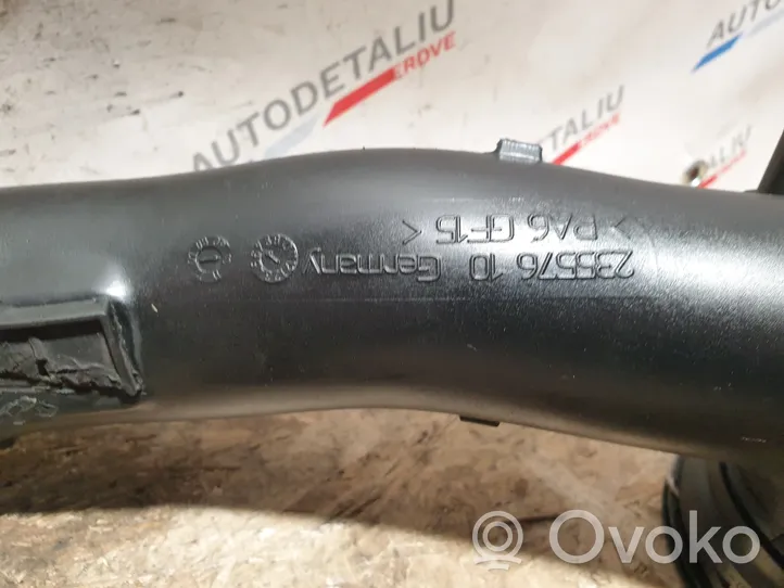 BMW 5 F10 F11 Tube d'admission de tuyau de refroidisseur intermédiaire 7582314