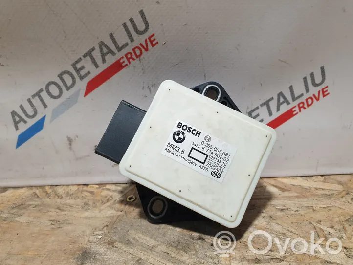 BMW X5 E70 Sensore di imbardata accelerazione ESP 6774602