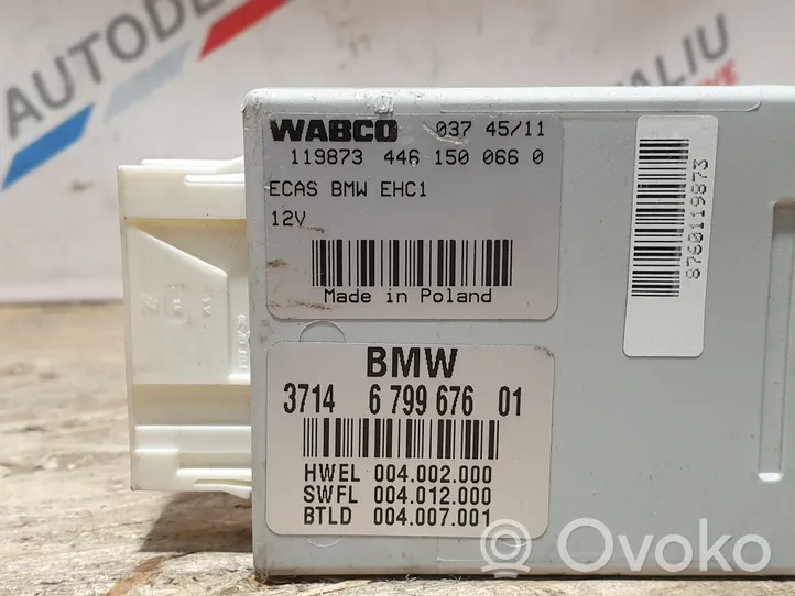 BMW 7 F01 F02 F03 F04 Steuergerät Niveauregulierung Luftfederung hinten 6799676