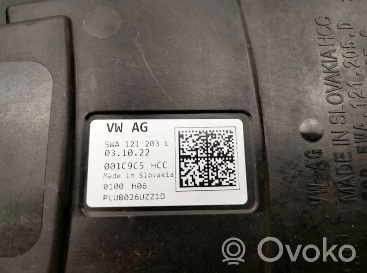 Volkswagen Golf VIII Jäähdyttimen jäähdytinpuhallin 5WA121203L