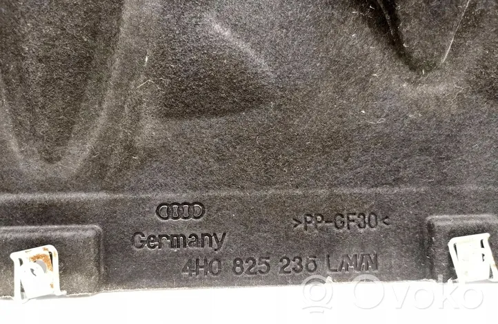 Audi A8 S8 D4 4H Engine splash shield/under tray 4H0825235L