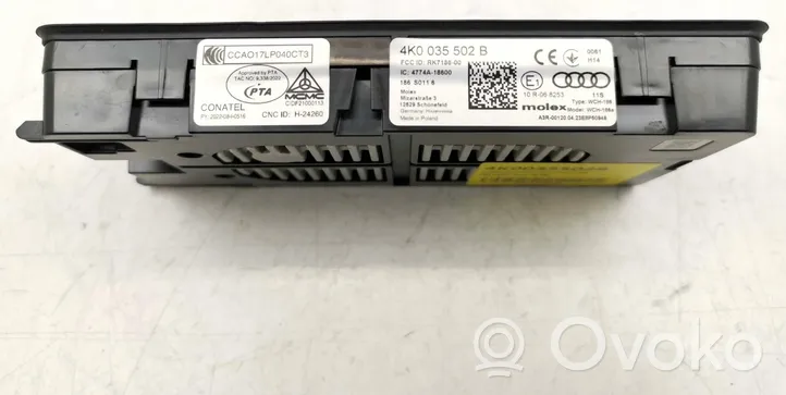 Audi A6 S6 C8 4K Modulo di ricarica wireless 4K0035502B