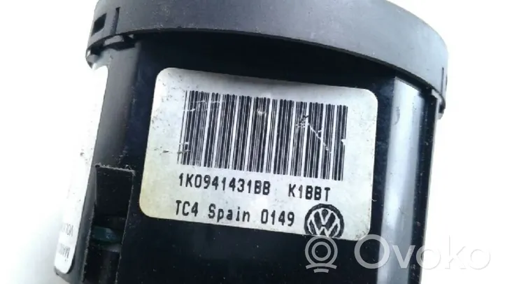 Volkswagen Caddy Interruttore di regolazione dell’illuminazione del quadro 1K0941431BB