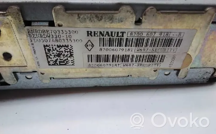 Renault Megane II Moduł / Sterownik dziku audio HiFi 8200607918