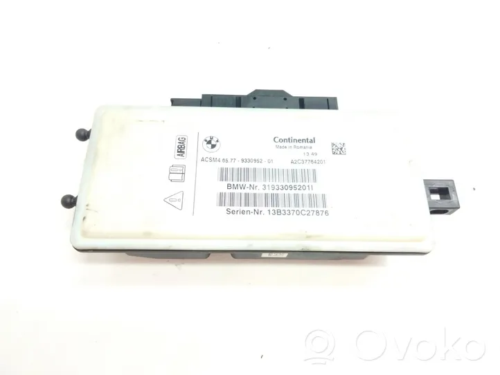 BMW 5 F10 F11 Module de contrôle airbag 31933095201