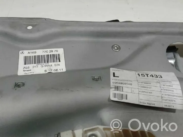 Mercedes-Benz A W169 Mechaninis priekinio lango pakėlimo mechanizmas 