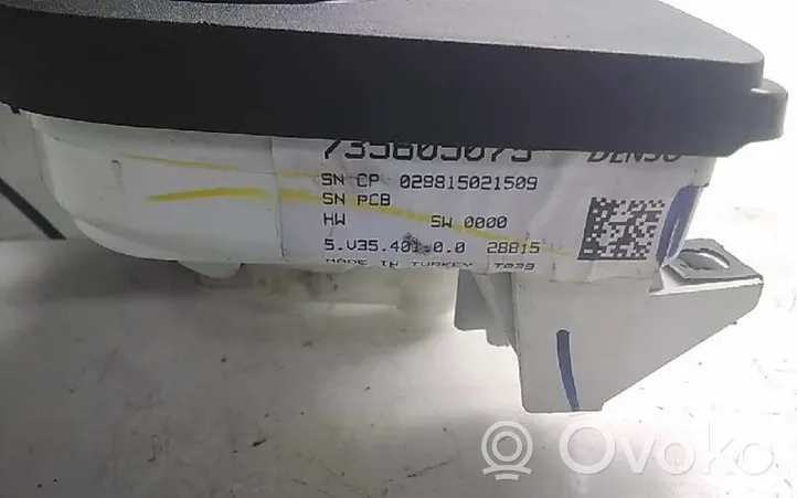 Fiat Doblo Ilmastoinnin ohjainlaite/moduuli 735605075