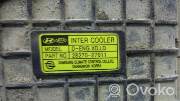 KIA Cerato Intercooler radiator 2827027011