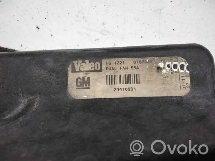 Opel Vectra C Electric radiator cooling fan 24410991