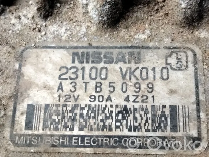 Nissan PickUp Générateur / alternateur 23100VK010