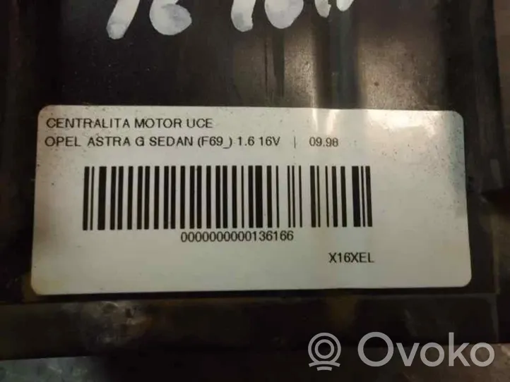 Opel Astra G Calculateur moteur ECU 1616