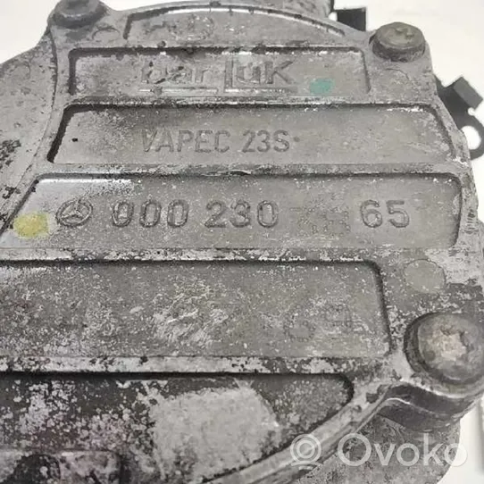 Mercedes-Benz Vito Viano W638 Alipainepumppu 002303865