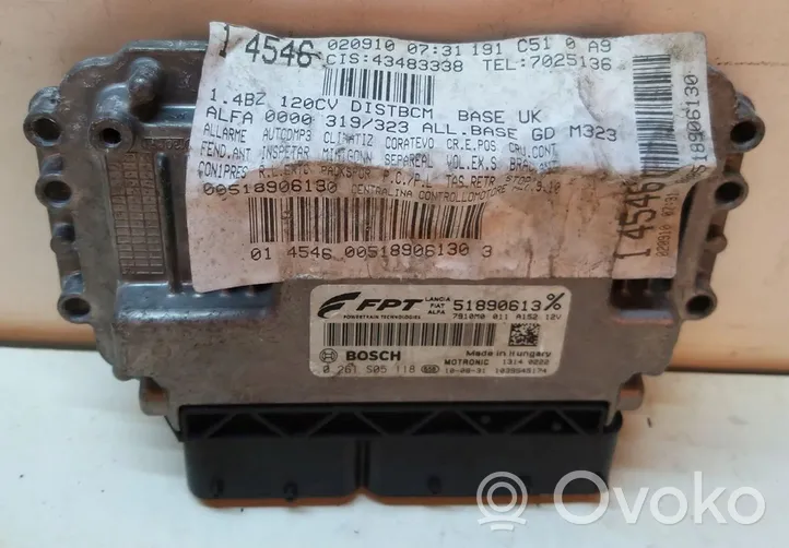 Alfa Romeo Giulietta Centralina/modulo motore ECU 51890613