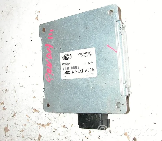 Fiat Panda III Unité de commande, module ECU de moteur 