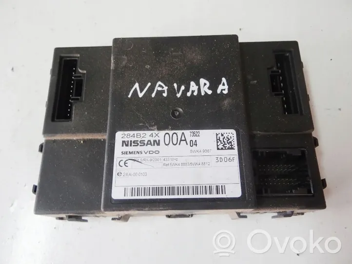 Nissan Navara D40 Mukavuusmoduuli 284B24X00A