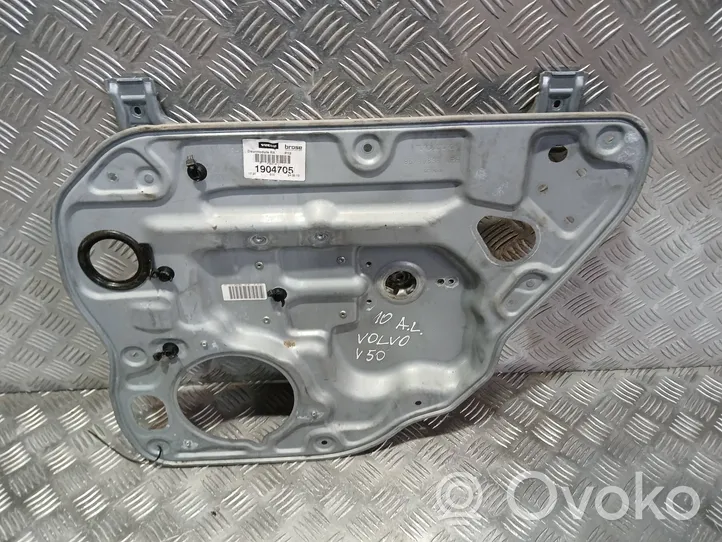 Volvo V50 Mechanizm podnoszenia szyby tylnej bez silnika 8679083