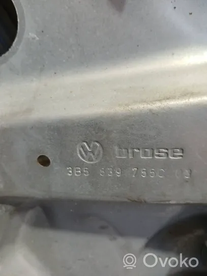 Volkswagen PASSAT B5.5 Elektriskā loga pacelšanas mehānisma komplekts 3B5839755C