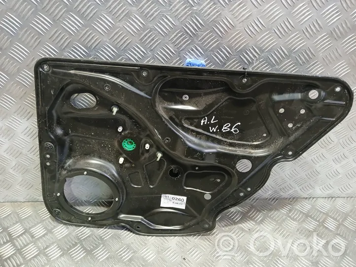 Volkswagen PASSAT B6 Fensterhebermechanismus ohne Motor Tür hinten 3C4829756H