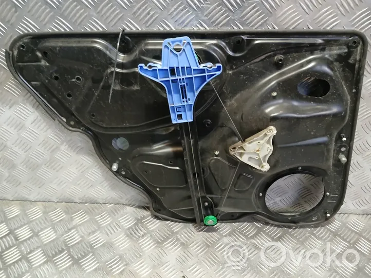 Volkswagen PASSAT B6 Rear window lifting mechanism without motor 3C4829756H