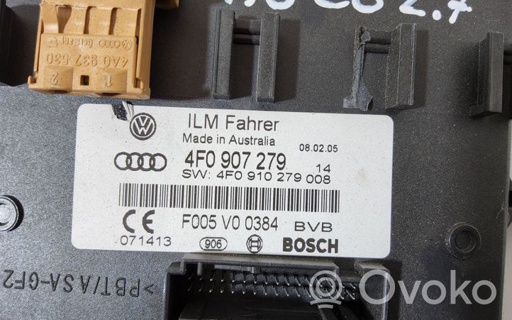 Audi A6 S6 C6 4F Comfort/convenience module 4F0907279