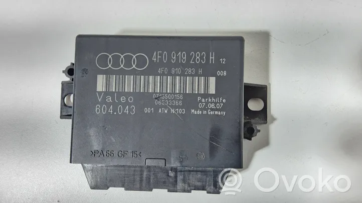 Audi A6 Allroad C6 Unité de commande, module PDC aide au stationnement 4F0919283H