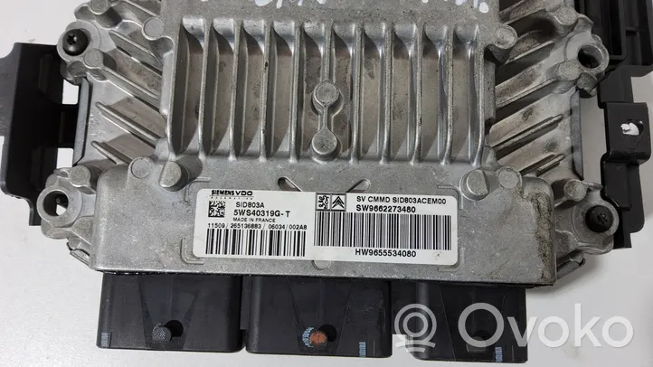 Peugeot 407 Sterownik / Moduł ECU 5WS40319GT