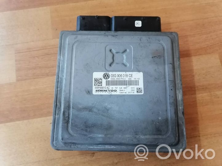 Volkswagen PASSAT B6 Sterownik / Moduł ECU 03G906018CE