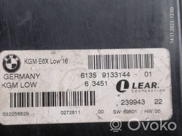 BMW 5 E60 E61 Module d'éclairage LCM 9133144