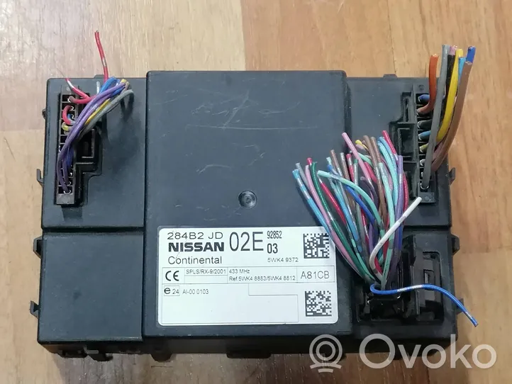 Nissan Qashqai Module confort 284B2JD02E