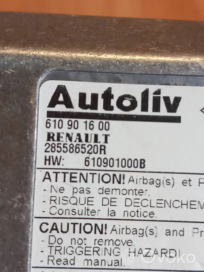 Renault Laguna III Oro pagalvių valdymo blokas 285586520R