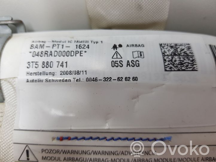 Skoda Superb B6 (3T) Airbag de toit 3T5880741