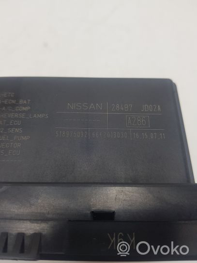 Nissan Qashqai Module de fusibles 284B7JD02A