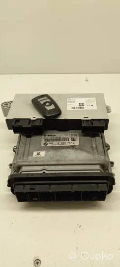 BMW 5 GT F07 Komputer / Sterownik ECU i komplet kluczy 8509757