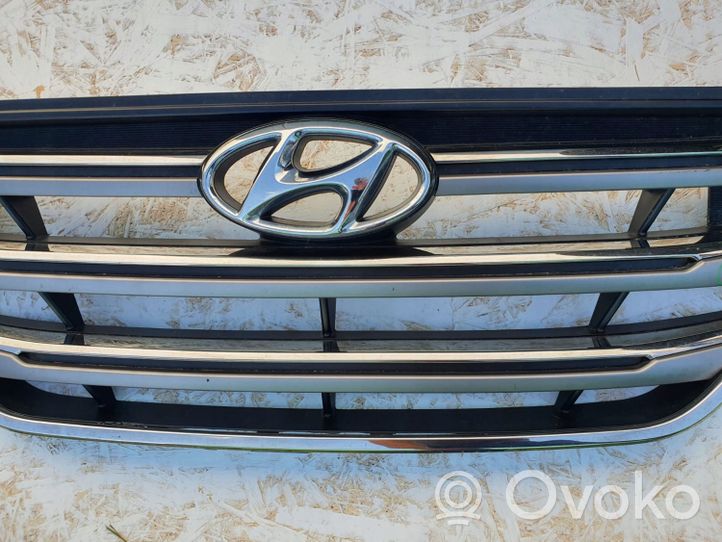 Hyundai Tucson LM Grille calandre supérieure de pare-chocs avant 86351D7100