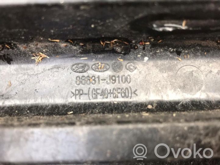 Hyundai i30 Träger Stoßstange Stoßfänger hinten 86631J9100