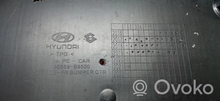 Hyundai i10 Grille calandre supérieure de pare-chocs avant 86569-B9500