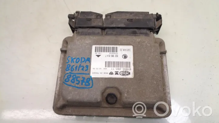 Skoda Octavia Mk1 (1U) Unité de commande, module ECU de moteur 032906014F