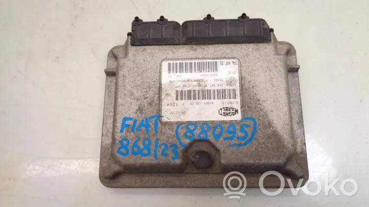 Fiat Panda II Unité de commande, module ECU de moteur 51793113