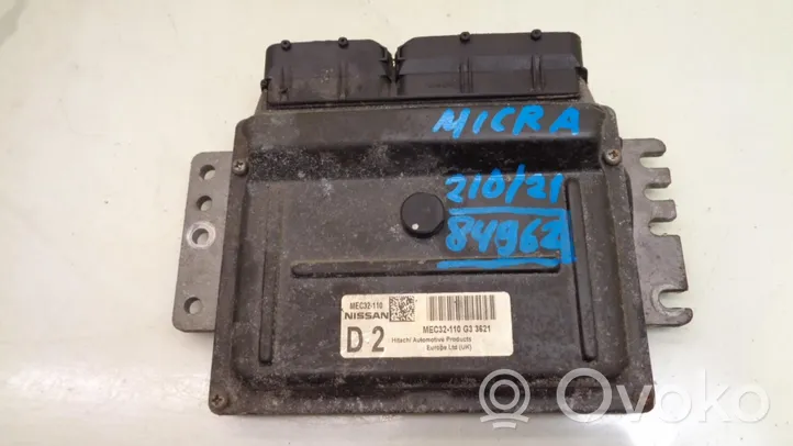 Nissan Micra Centralina/modulo motore ECU MEC32110