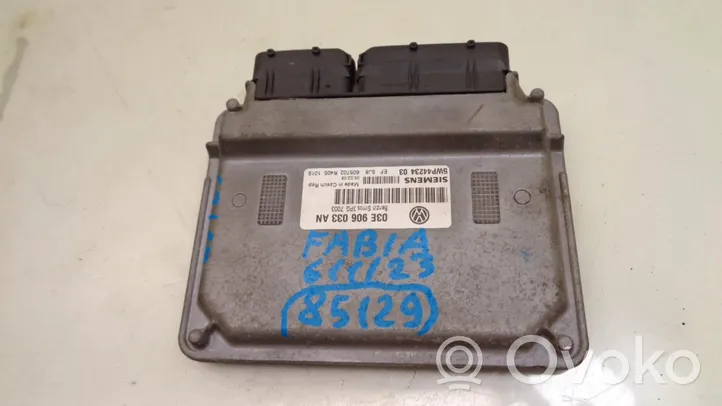 Skoda Fabia Mk1 (6Y) Centralina/modulo motore ECU 03E906033AN